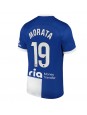 Moški Nogometna dresi replika Atletico Madrid Alvaro Morata #19 Gostujoči 2023-24 Kratek rokav